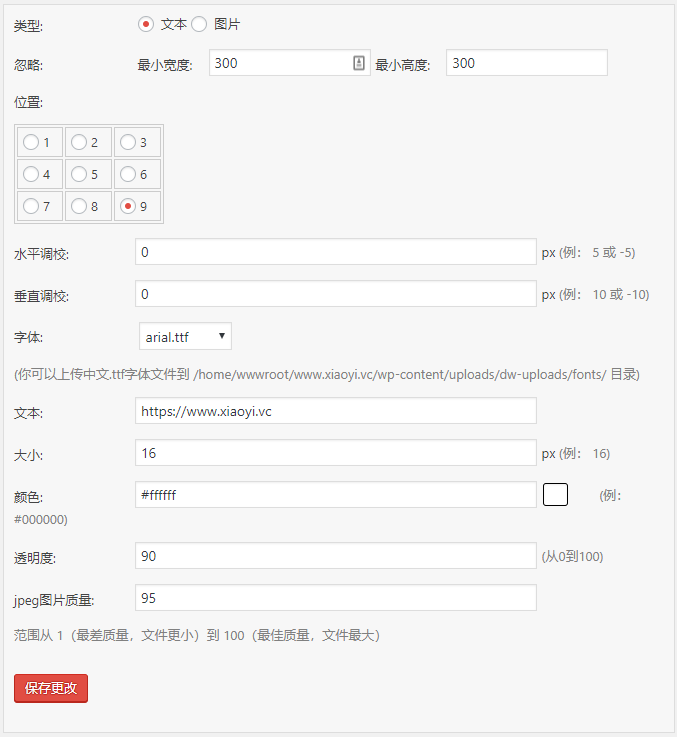全方位WordPress添加水印方法汇总