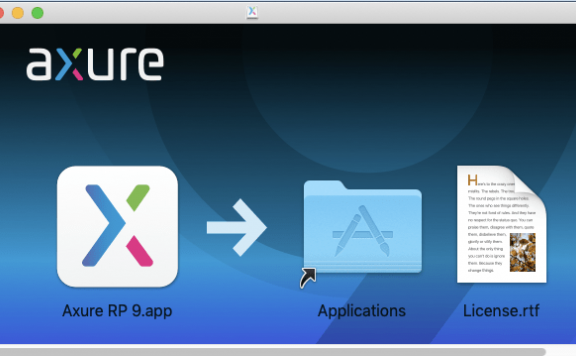 解决MAC电脑无法安装Axure的问题