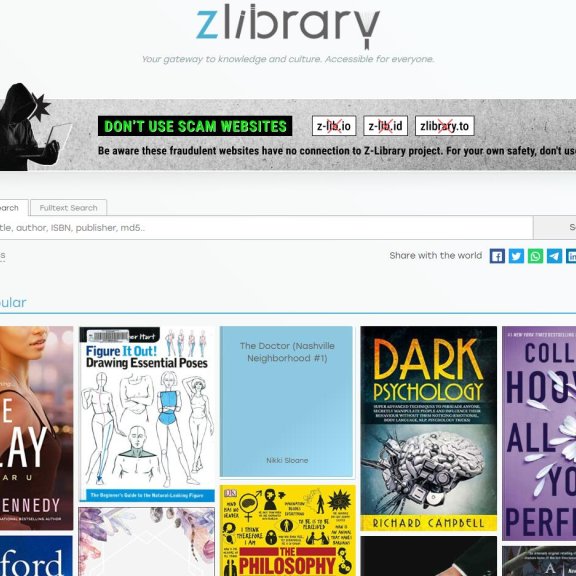 Zlibrary — 全球最大的数字图书馆,900万本名著免费下载!zlibrary镜像网站地址